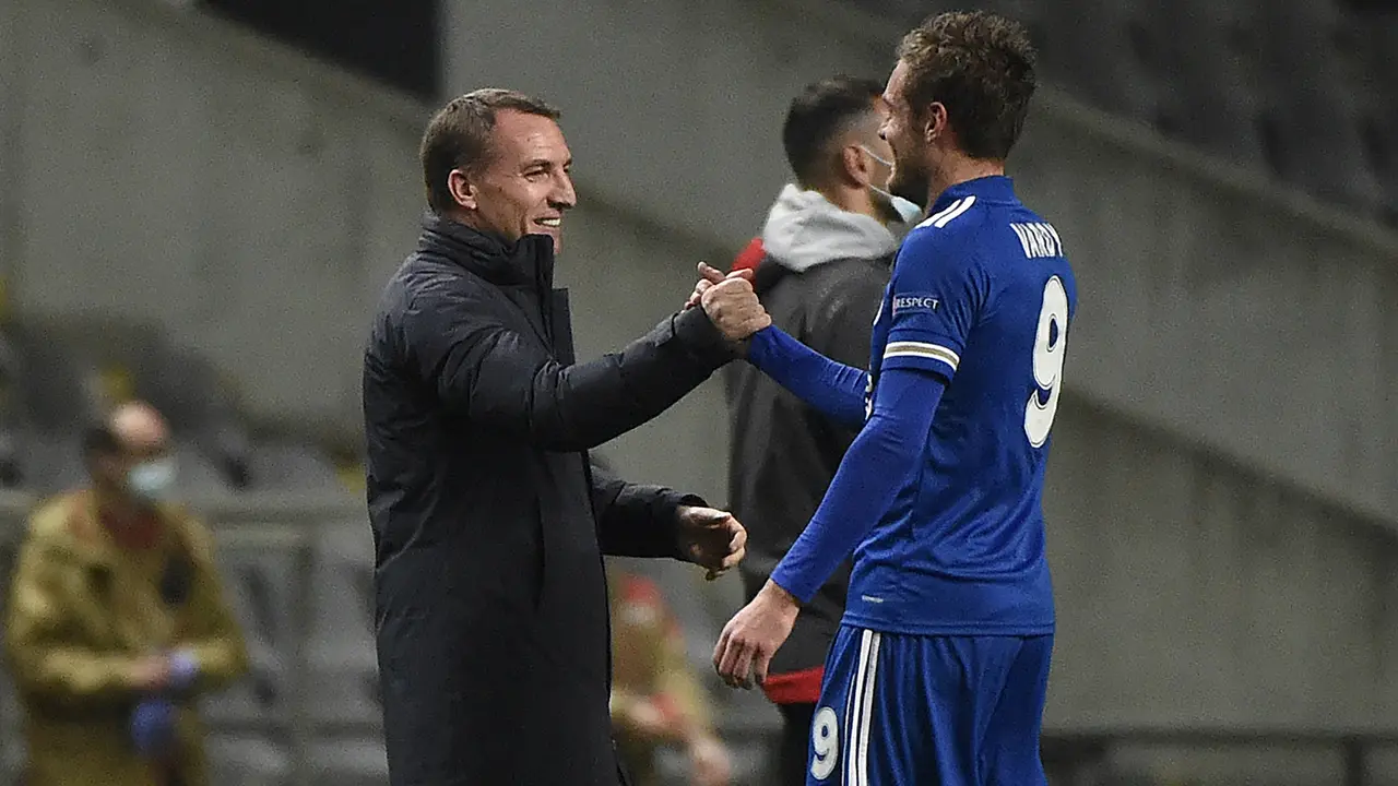 FOTO: Imbang 3-3, Leicester City Lolos ke Babak 32 Besar Liga Europa