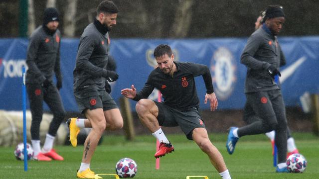 FOTO: Persiapan Chelsea Jelang Menjamu Bayern Munchen