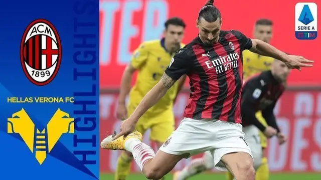 VIDEO: 4 Gol yang Tercipta saat AC Milan Ditahan Imbang Hellas Verona di Liga Italia