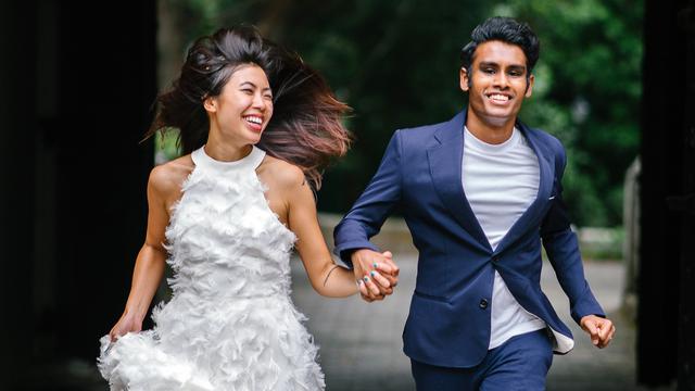 Ilustrasi pernikahan