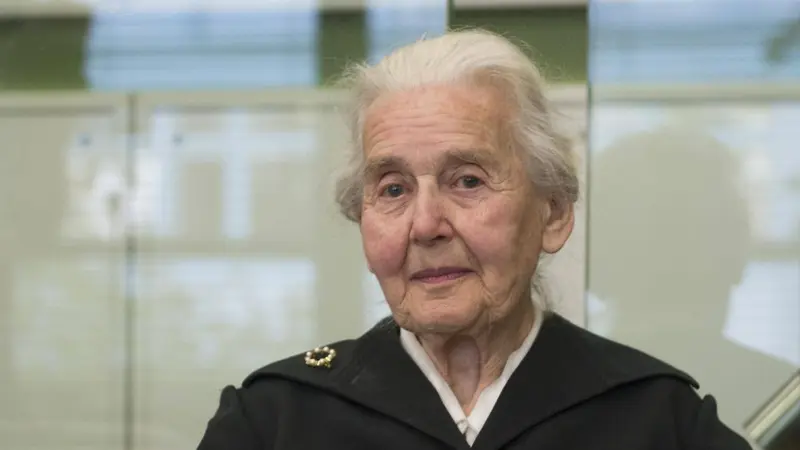 Ursula Haverbeck, wanita sepuh yang dijuluki Nenek Nazi. (AP)