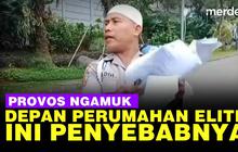 VIDEO: Anggota Provos Bripka Madih Ngamuk Depan Perumahan Elite, ini Penyebabnya