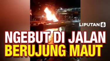 Kecelakaan mengenaskan terjadi Senin (7/2) dini hari di kawasan Gunung Sahari Jakarta. Sebuah sedan terbakar dan tewaskan sopir dan penumpang usai tabrak pembatas busway.