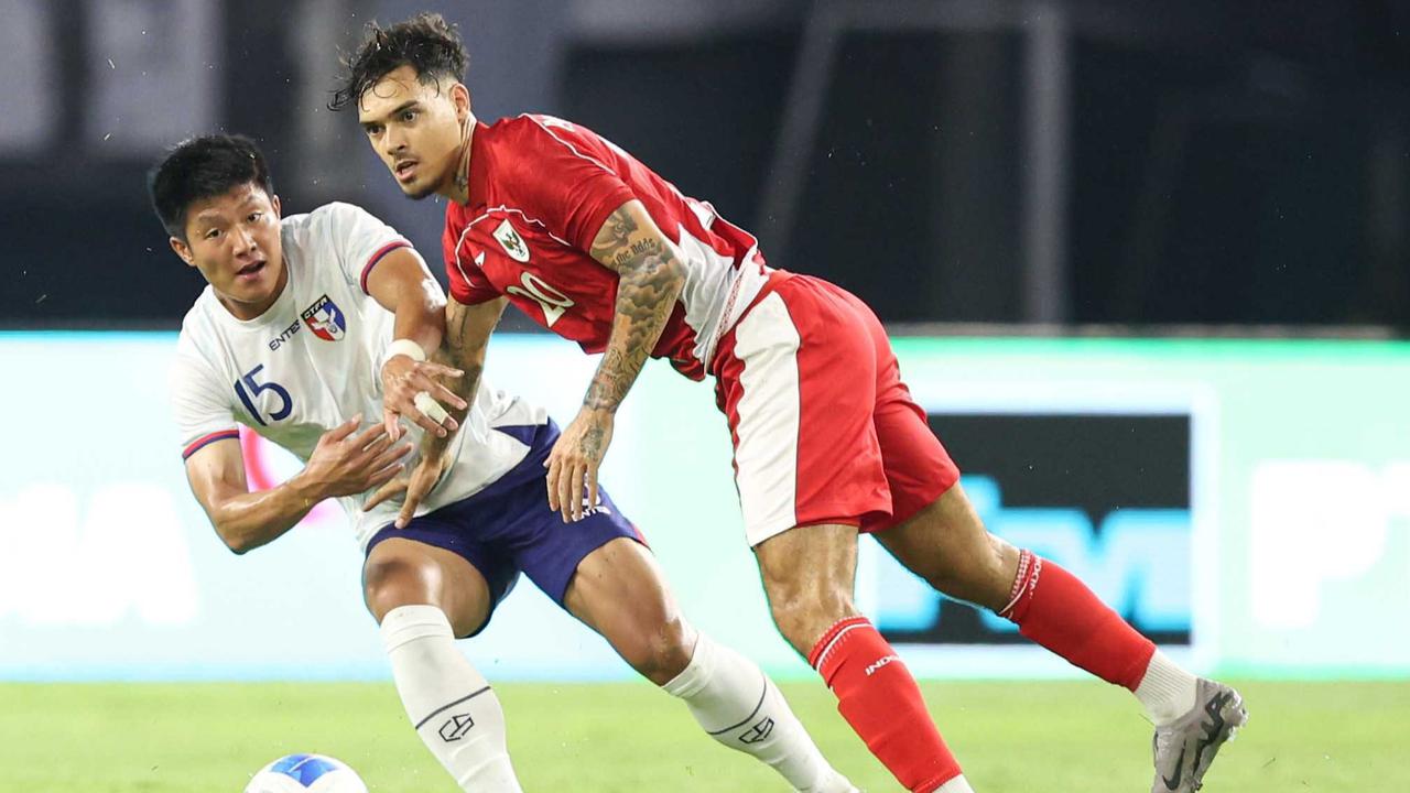 FOTO: Timnas Indonesia Pesta Gol 6-0 atas Taiwan di GBT