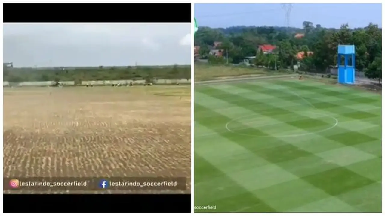 Lapangan desa di Pekalongan