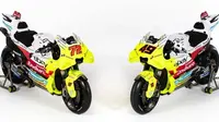 Pertamina Enduro VR46 Racing perkenalkan livery baru pada motor balapnya untuk MotoGP 2024.