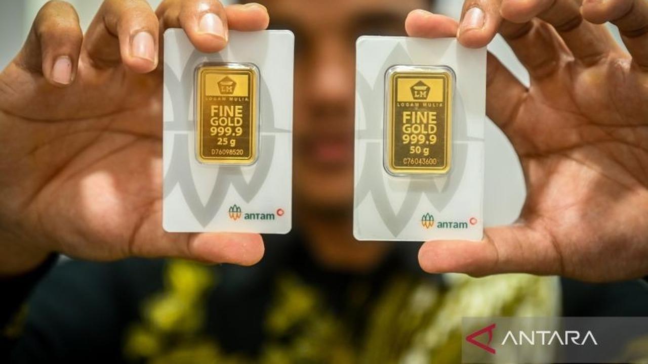 Harga Emas Antam Turun Rp20.000 di Awal Agustus, Cek Daftar Lengkapnya