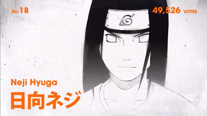 <p>Neji Hyuga. Dok: YouTube Jump Comics Channel</p>