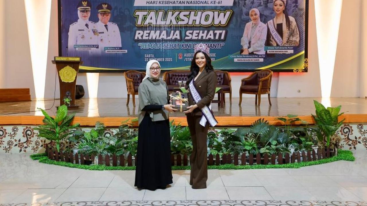 Putri Indonesia 2025 Kampanye Kesehatan Mental Remaja di Banyuwangi