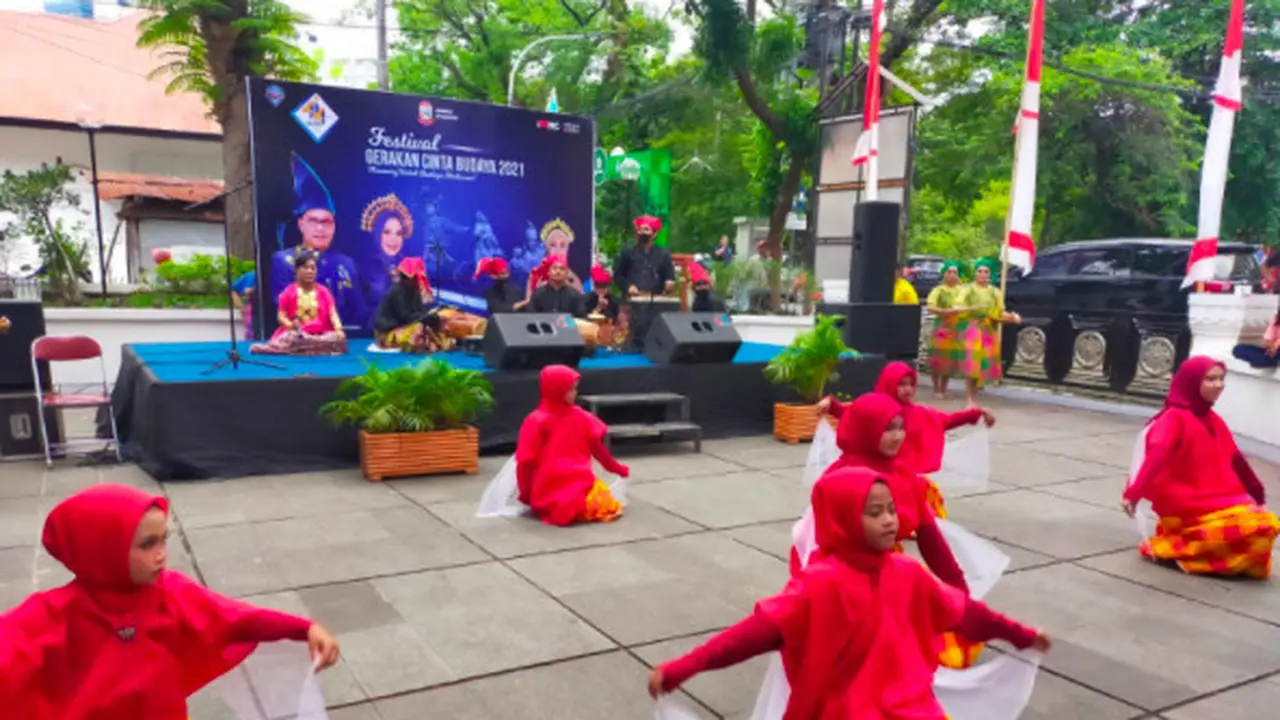 Festival Gerakan Cinta Budaya 2021 di Kota Makassar