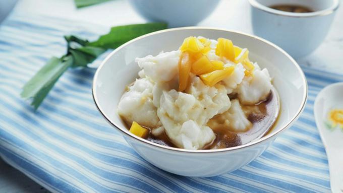 Resep Takjil Manis Praktis Bubur Sumsum Nangka