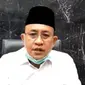 Bupati Muara Enim definitif Juarsah saat memberikan video klarifikasi terkait statusnya sebagai tersangka yang ditetapkan oleh KPK (Liputan6.com / Nefri Inge)