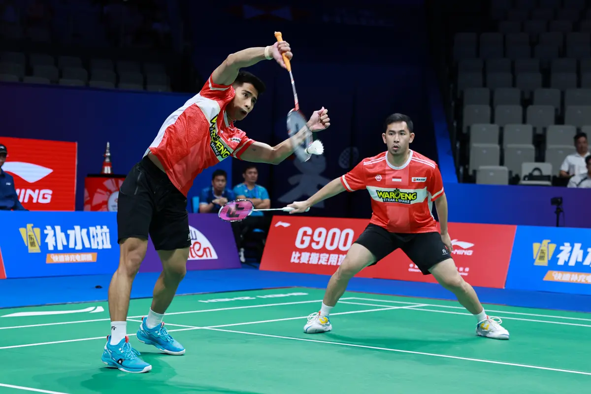 Sabar Karyaman Gutama/Moh Reza Pahlevi Isfahani - China Masters 2025 - Bulu Tangkis