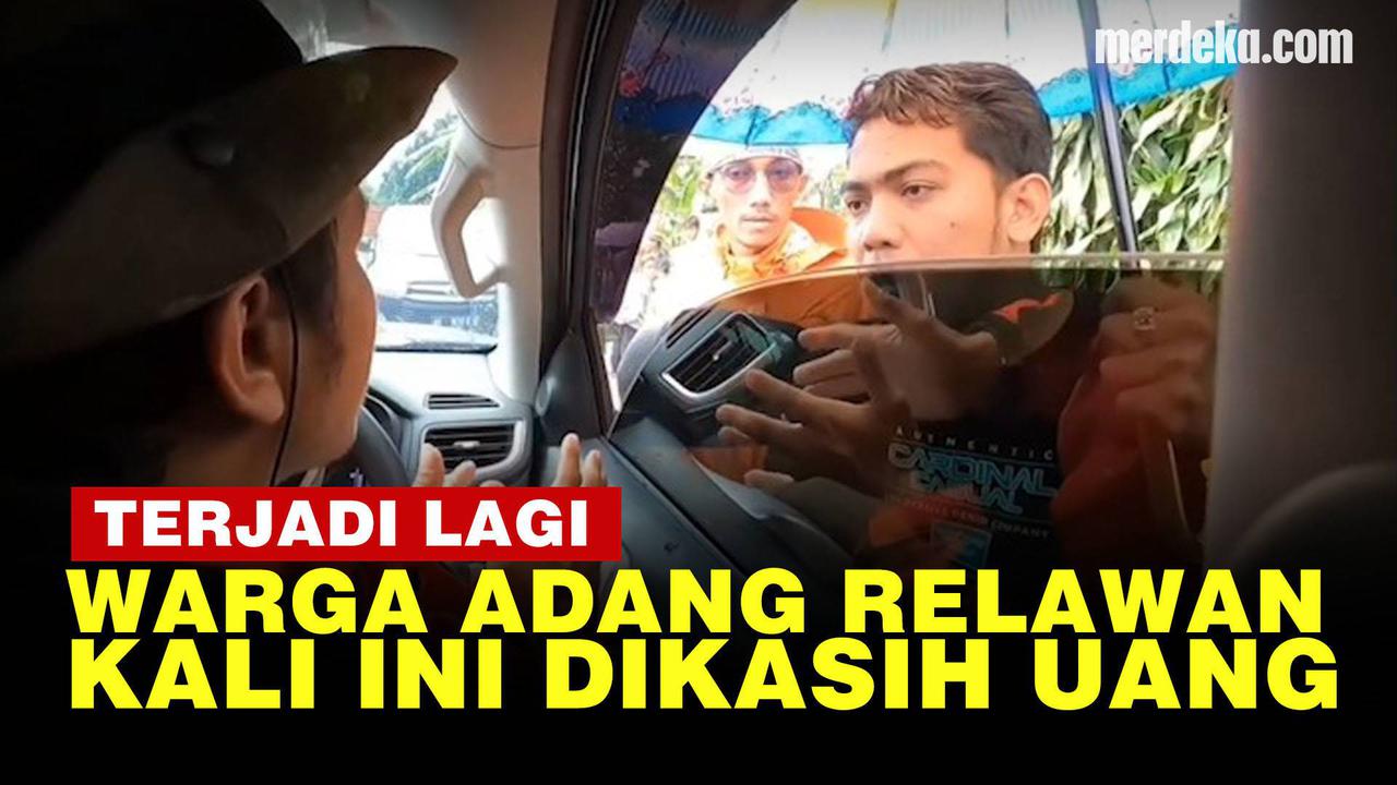 VIDEO: Terjadi Lagi Warga Adang Mobil Relawan di Cianjur, Kali ini Dikasih Uang