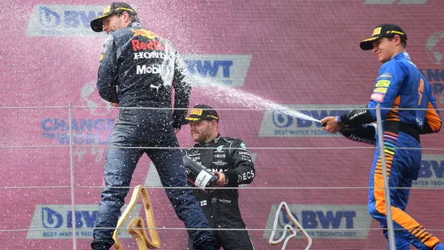 Foto Formula 1: Verstappen Semakin Tak Tergoyahkan setelah Menangi Balapan Ketiganya Secara Beruntun