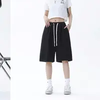 Jeans Wanita Jorts Pants Pinggang Karet Lagi Diskon, Nyaman dan Stylish untuk Aktivitas Sehari-hari