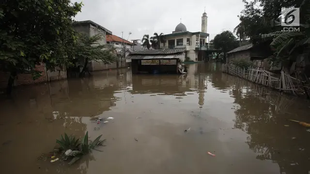 Intensitas Hujan Tinggi, Cipinang Melayu Terendam Banjir