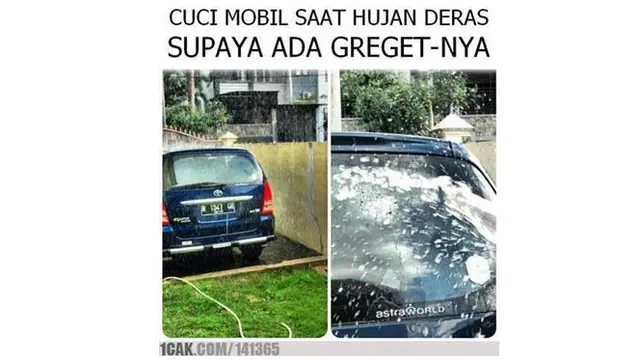 6 Kelakuan Nyeleneh saat Cuci Mobil Ini Bikin Geleng Kepala