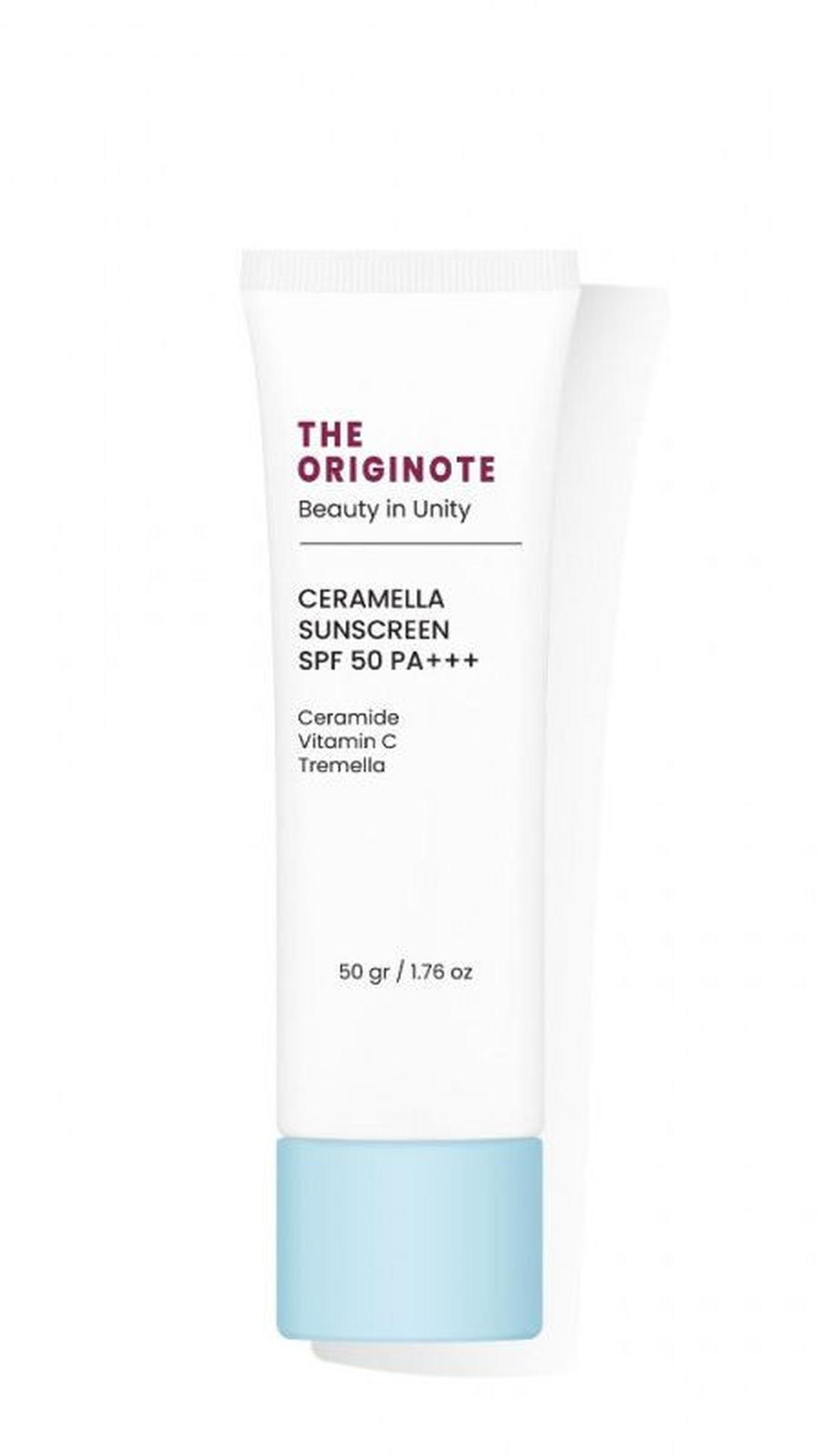 2.&nbsp;The Originote Ceramella Sunscreen SPF 50 PA+++