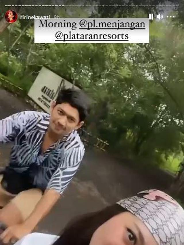 6 Momen Honeymoon Ririn Ekawati dan Ibnu Jamil di Bali, Romantis