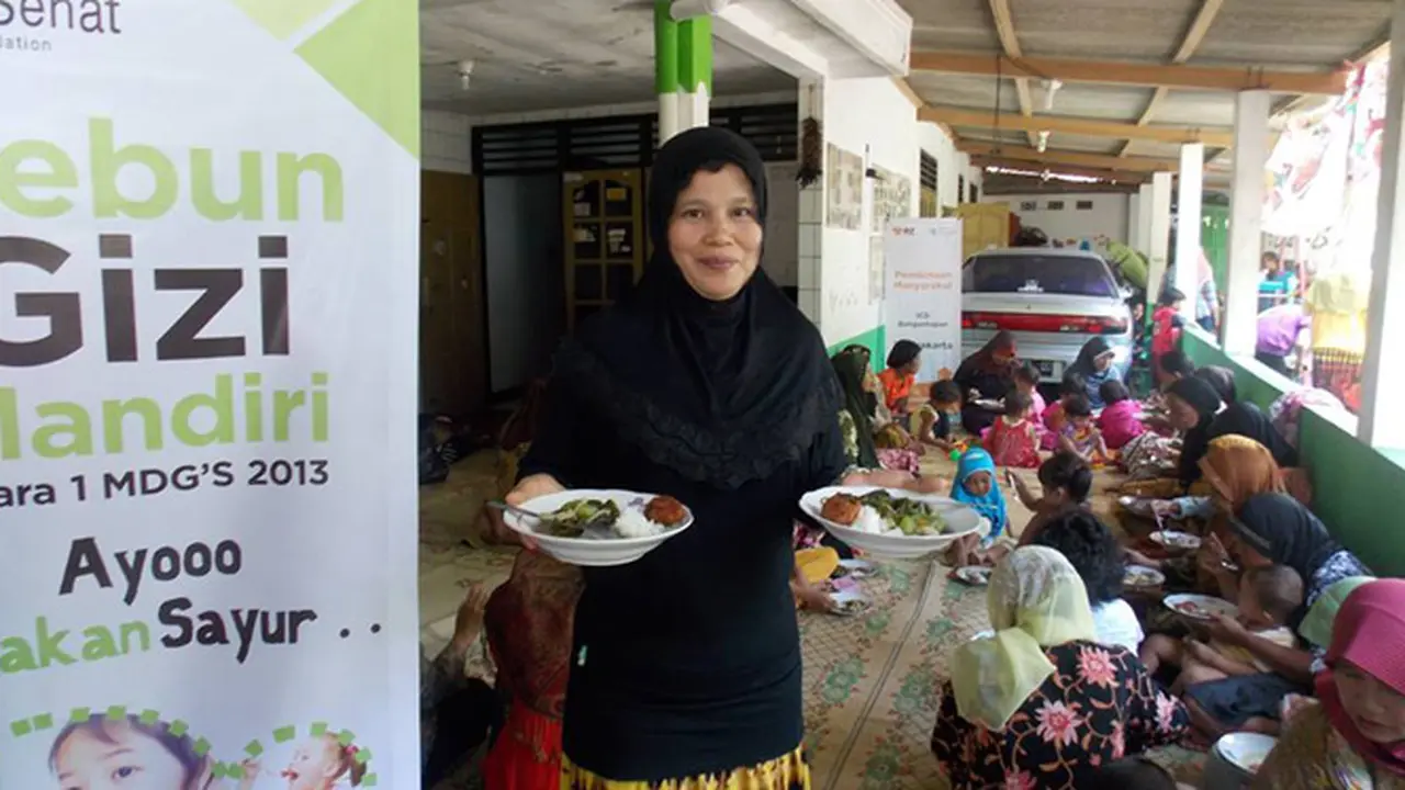Unik, Aksi 1.000 Orang Makan Sayur di Jogja