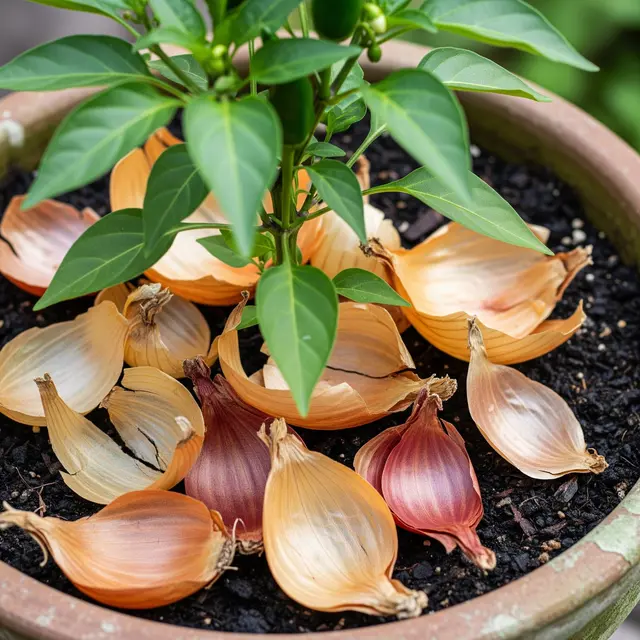 Kulit Bawang Merah untuk Tanaman Cabai (Gemini AI)