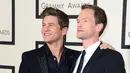 Neil Patrick Harris merayakan ulang tahun pernikahan pertama dengan suaminya, David Burtka, pada hari Minggu (6/9/2016). (Bintang/EPA)