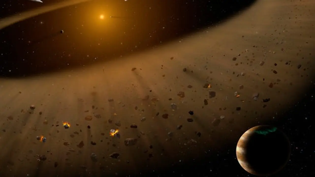 Ilustrasi sistem Epsilon Eridani