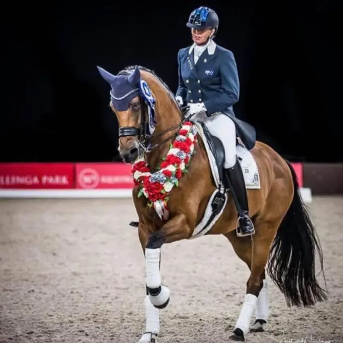 Mary Hanna, atlet berkuda berusia 66 tahun yang mengikuti Olimpiade Tokyo 2020
