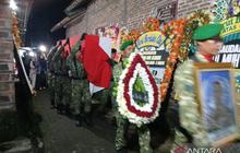 Jenazah Prajurit TNI Gugur Lebanon Tiba di Magelang, Dimakamkan Minggu Pagi