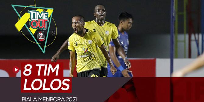 VIDEO Time Out: Highlights Pertandingan Terakhir Babak Grup Piala Menpora 2021