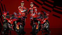 Pembalap Ducati Lenovo Team, Pecco Bagnaia dan Marc Marquez (c) Ducati Corse