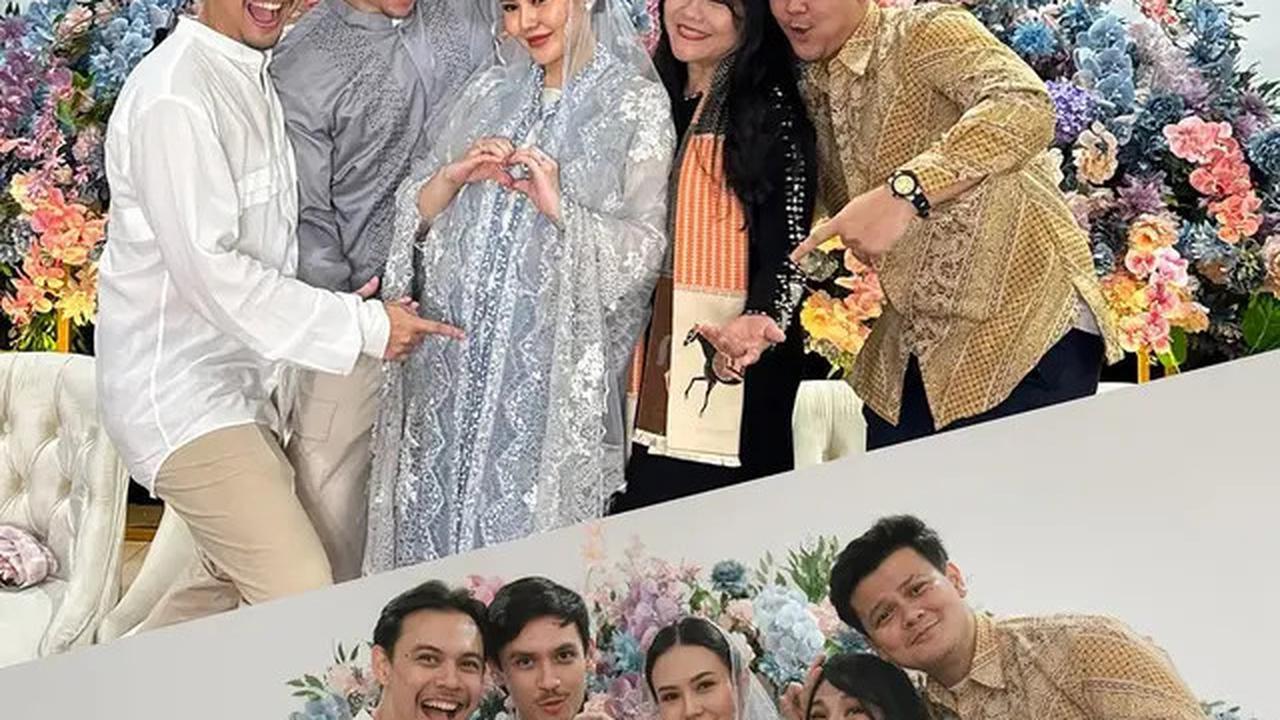 7 Potret Tasyakuran Kehamilan Sarah Gibson, Sempat Dua Kali Keguguran