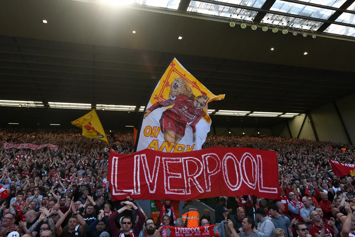 FOTO: Meski Menang Liverpool Tetap Gagal Juara Premier League