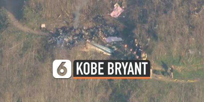 VIDEO: Tampak dari Udara Puing Helikopter Kobe Bryant