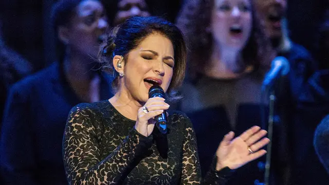 Gloria Estefan di New York, 15 September 2015. (Andrew Burton/Pool Photo via AP)