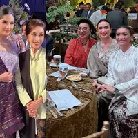 Pernikahan putri Akbar Tandjung jadi parade kebaya yang dikenakan oleh tamu undangan. Termasuk Annisa Pohan, Menpar Widi Wardhana, hingga keponakan Presiden Prabowo. Seperti apa potretnya? [@putri_k_wardhani209 @widi.wardhana]