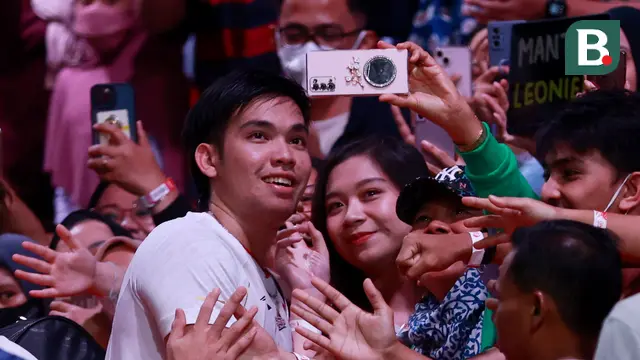 Foto: Atasi Perlawanan Sengit Unggulan Kedua, The Babies Melenggang ke Partai Final Indonesia Masters 2023