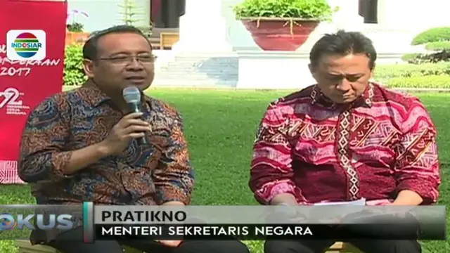 Rayakan HUT Ke-72 RI, Pemerintah Siap Gelar Bulan Kemerdekaan
