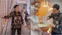 Momen ulang tahun Sahrul Gunawan ke-47, Dine Mutiara beri kejutan. (Sumber: Instagram/dine.pearl)