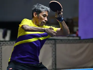 David Jacobs merupakan atlet senior para tenis meja kelas 10 yang dimiliki oleh Indonesia. David ditempatkan sebagai unggulan kedua berdasarkan penentuan peringkat kelas TT10, sedangkan unggulan pertama dihuni oleh Patryk Chojnowski dari Polandia. (Foto: Dok. NPC Indonesia)