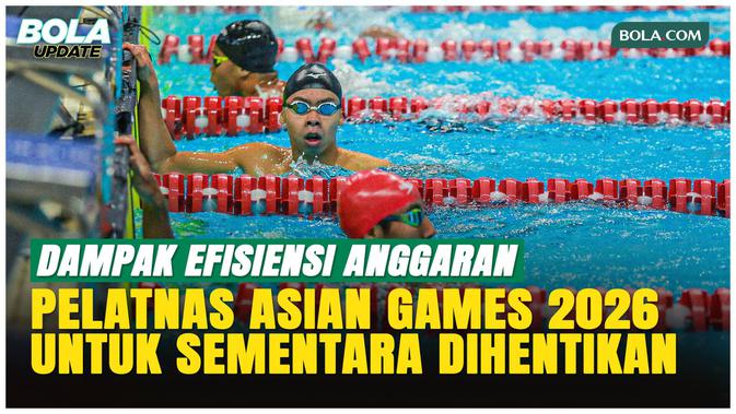 Krisis Anggaran, Pelatnas Akuatik untuk Asian Games 2026 Disetop Sementara