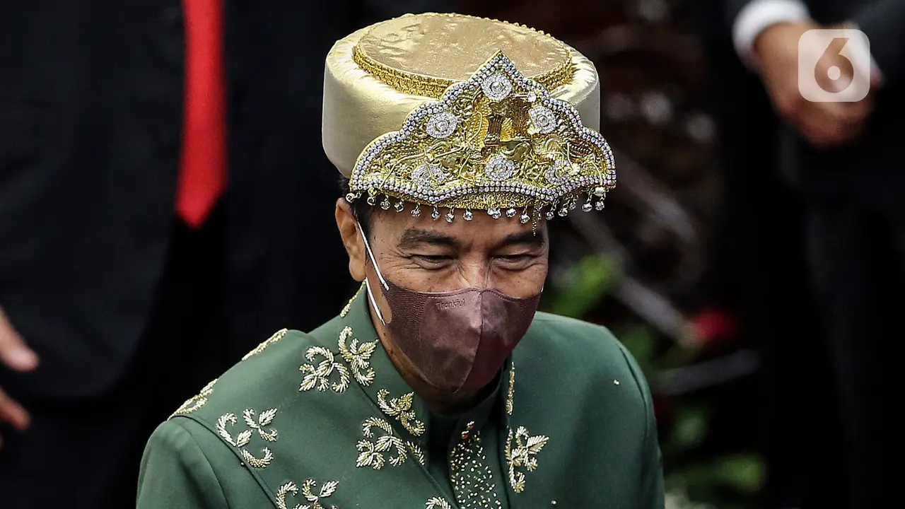 Momen Jokowi Hadiri Sidang Tahunan MPR 2022