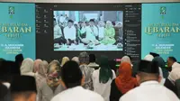 Ketua Umum DPP PKB, Abdul Muhaimin Iskandar menggelar Silaturahim Lebaran 1446 Hijriah dengan jajaran Dewan Pengurus Pusat Partai Kebangkitan Bangsa (DPP PKB). (Tim Humas PKB).