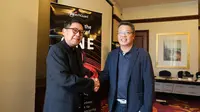 Bapak Refany Iskandar selaku Direktur Pelaksana PT Optima Solusindo Informatika (kiri) dan Bapak Vincent Tan selaku South East Asia Sales Director WatchGuard Technologies (kanan). (Dok: WatchGuard Technologies)