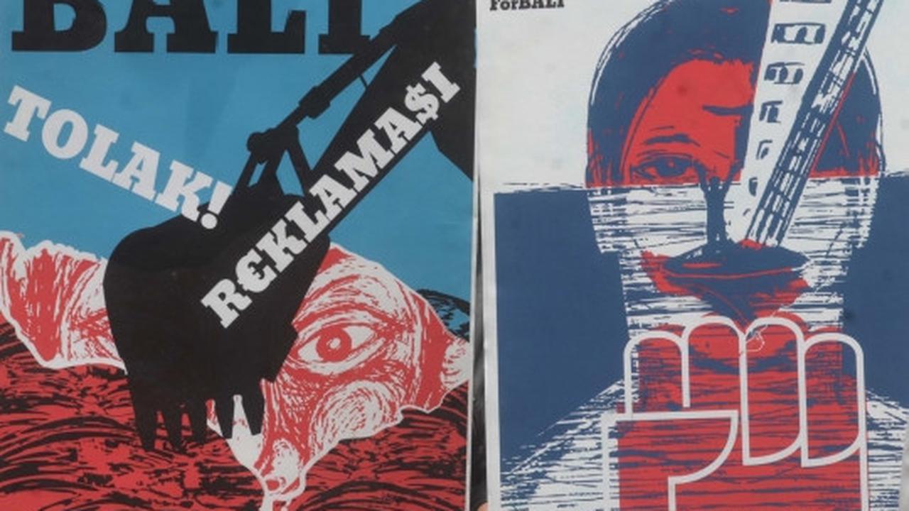 Demo tolak reklamasi Teluk Benoa