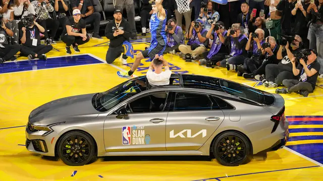 Mac McClung juara kontes slam dunk NBA All-Star 2025