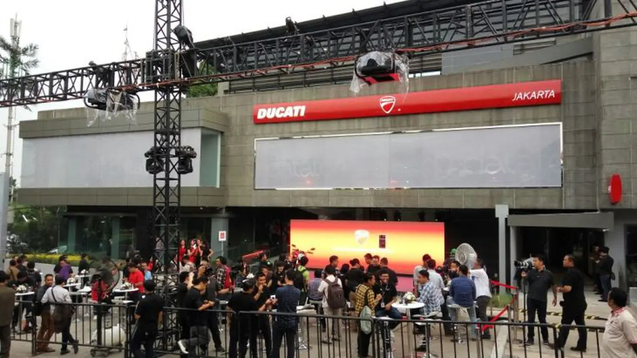 Dealer Ducati Terbesar di Dunia Berada di Kemang?
