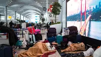 Suhu Beku Landa Eropa, Perjalanan Antar Negara Terganggu