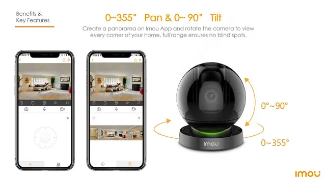 IMOU Ranger 2S Bisa Mengcover 360 Derajat dengan IA Human Detection